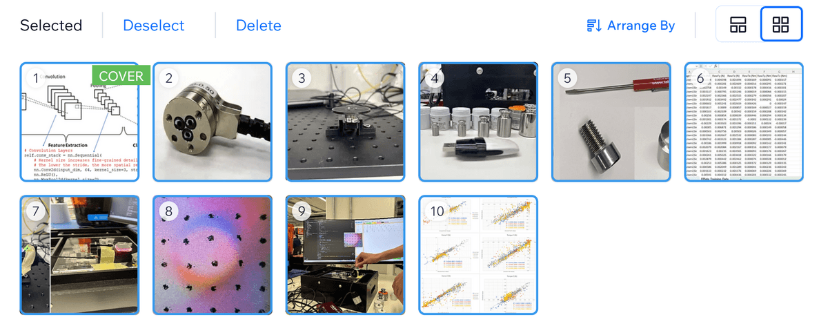 Visuo-based Tactile Sensor Calibration